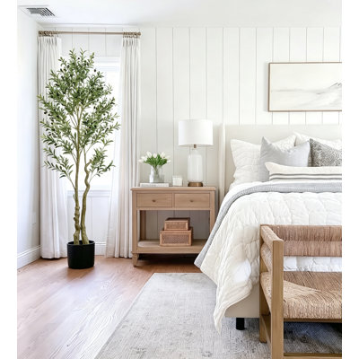 7ft Artificial Olive Tree