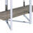 Libby Chrome Finish Bookshelf