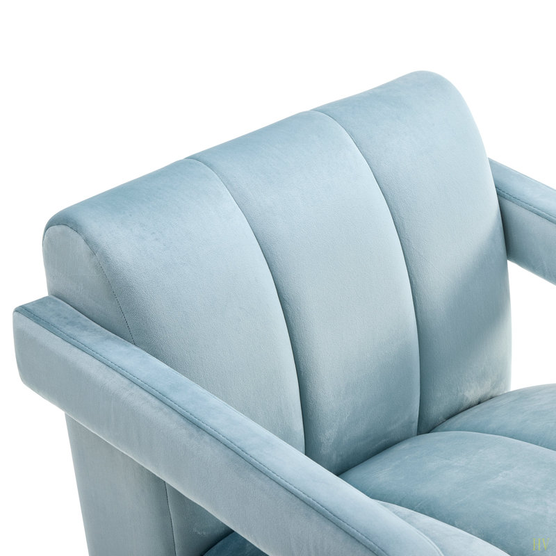 Fauteuil Velmor, Blue Velvet