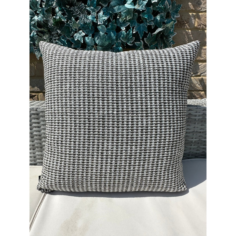 Abstract Beige Square Cushion Cover