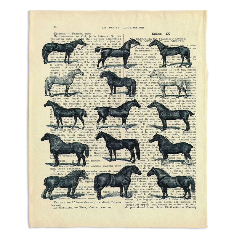 Hand Woven Throw Blanket, 51" x 60"