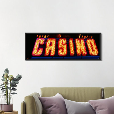 " Casino Sign Las Vegas NV " by Panoramic Images