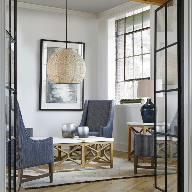 Trish 1 - Light Beige Unique/Statement Pendant