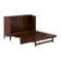 Pfeffer Solid Wood Murphy Bed Chest with 6" Mattress and Built-in Charger
