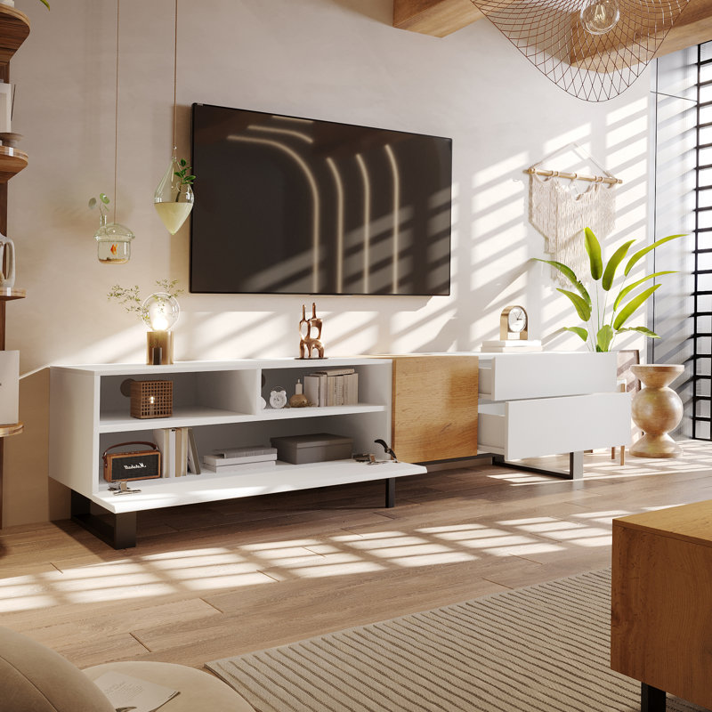 TV Stand for TVs up to 70", White