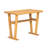 Eamon Farmhouse Modern 2-Person Dining Table Set with Bench & Rubberwood Frame