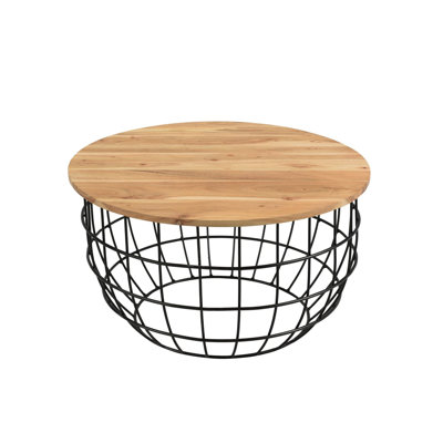 Dreem Solid Wood Top Coffee Table