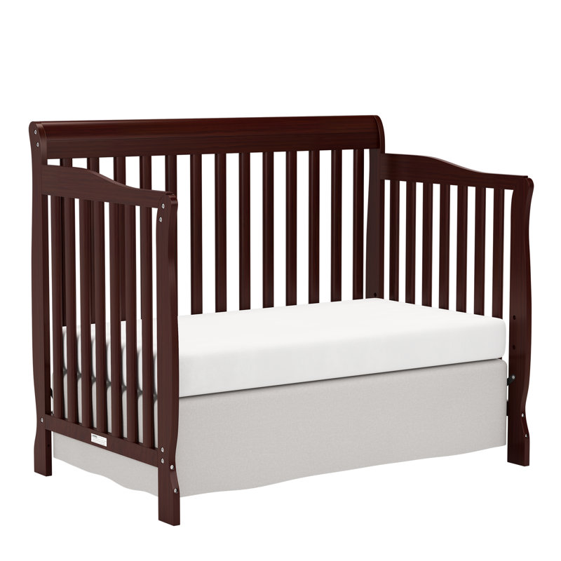 Lit de bébé convertible 5-en-1, Espresso