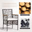 Chaise de patio avec coussins
