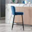Catharina Upholstered Counter Stool with Metal Frame-2035920793
