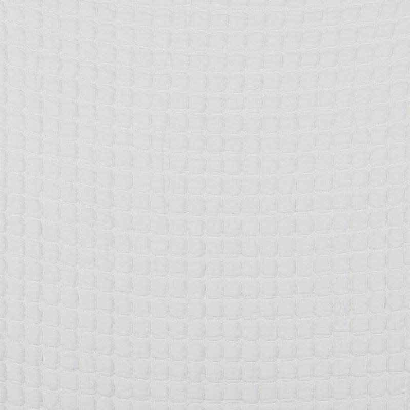 Morera 100% Cotton Fabric, Blanco