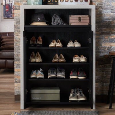 12 Pair Shoe Storage Cabinet