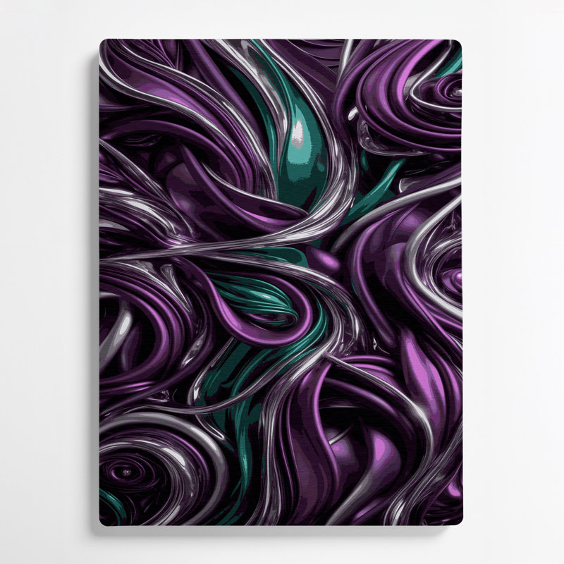 Art abstrait en métal 37 formes abstraites, H 12 po x l 18 po