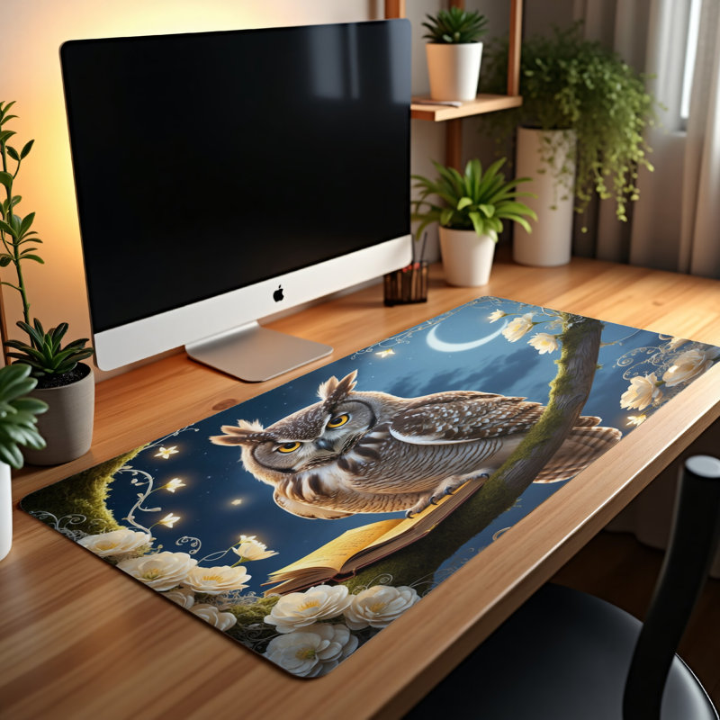 Polyester Desk Pad, 23.6x13.8