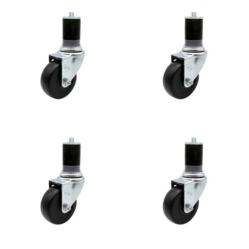 Hard Rubber Caster