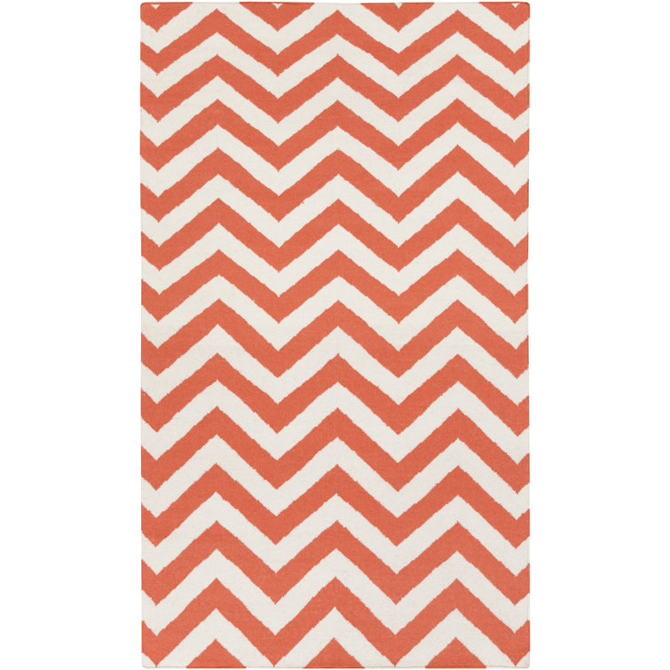 Asencio Wool Chevron Indoor Rug