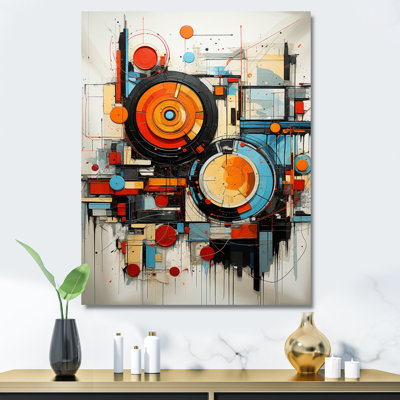 Fradel Futuristic Fusion III sur toile