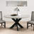 Malahn Round with Solid Wood Base Dining Table