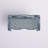 Zev Blue Fish Cast Iron Garden Bench