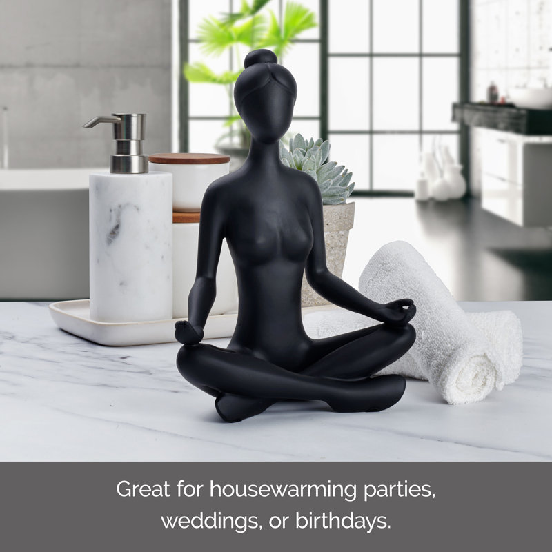 7 X 10 in. Modern Yoga Pose Figurine