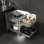 HIGOLD Shearer Full-Open Pull Out Magic Corner Organizer For 18" Opened Blind Cabinet Storage