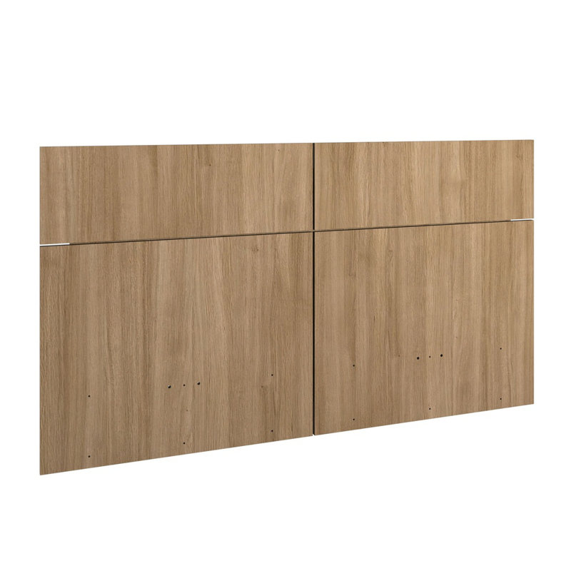 Zen Collection - (1) Headboard – Easy Assembly, Brown, King