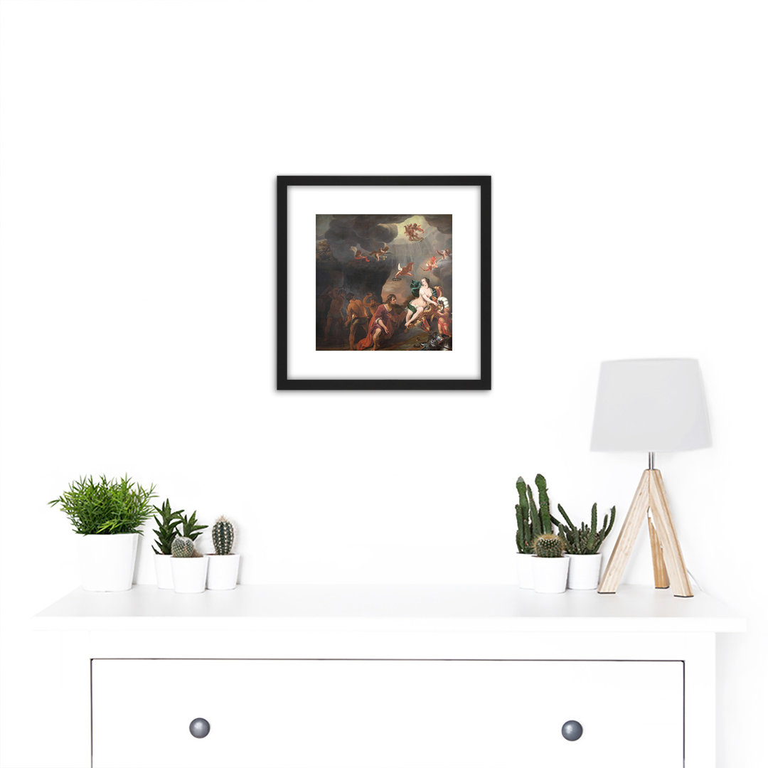 Bol Aeneas Receiving New Set Armor From Venus by Ferdinand Bol - Single Picture Frame Print