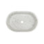 Lavabo vasque de salle de bain en marbre blanc naturel-123428808