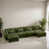 Velours vert olive sélectionné