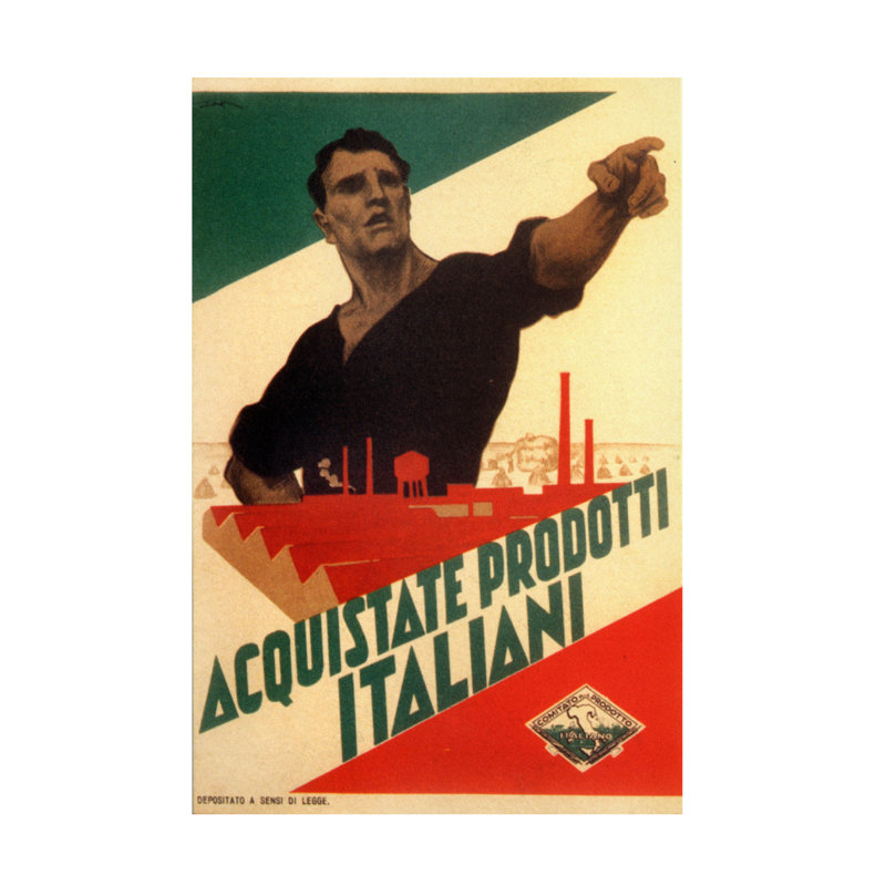 Art italien sur toile Leopoldo Metlicovitz, H 32 po x l 22 po