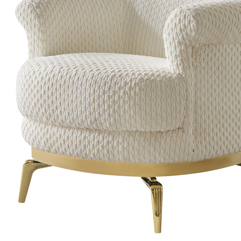 Chaise Penright crème, Crème, crème