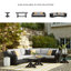 Canapé modulaire d'extérieur 3 pièces Beachcroft