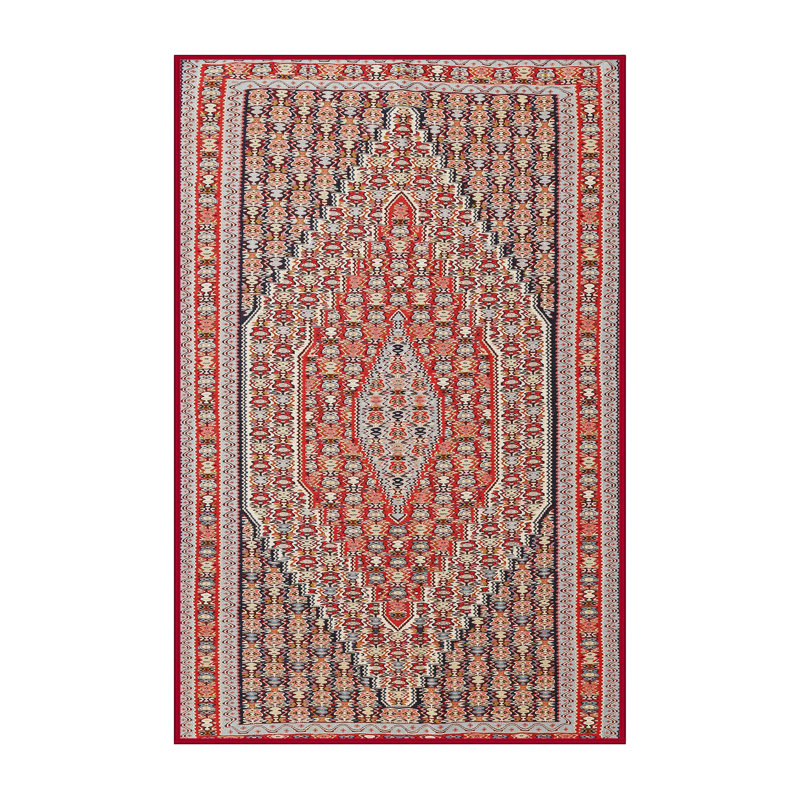 Oriental Indoor Rug, Rectangle 7' x 9'