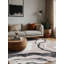 Tapis gris lavable à la machine-650242800