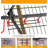 Garage Wall Frame Including Bicycle Hooks