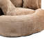 Fauteuil à billes à haut dossier avec 3 coussins Coolmore-1814828368