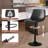 Bar Stools Set of 2, Adjustable Swivel Counter Height Chairs with PU Leather Seat and Footrest-1157371842-1197029289