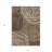 3' X 5' Brown And Taupe Abstract Washable Indoor Outdoor Area Rug