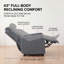 Fauteuil inclinable électrique Wall-763901097