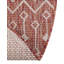 Tapis rouge rouille intérieur / extérieur Julieta-861679512