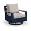 Fauteuil oscillant pivotant avec coussin L chariot