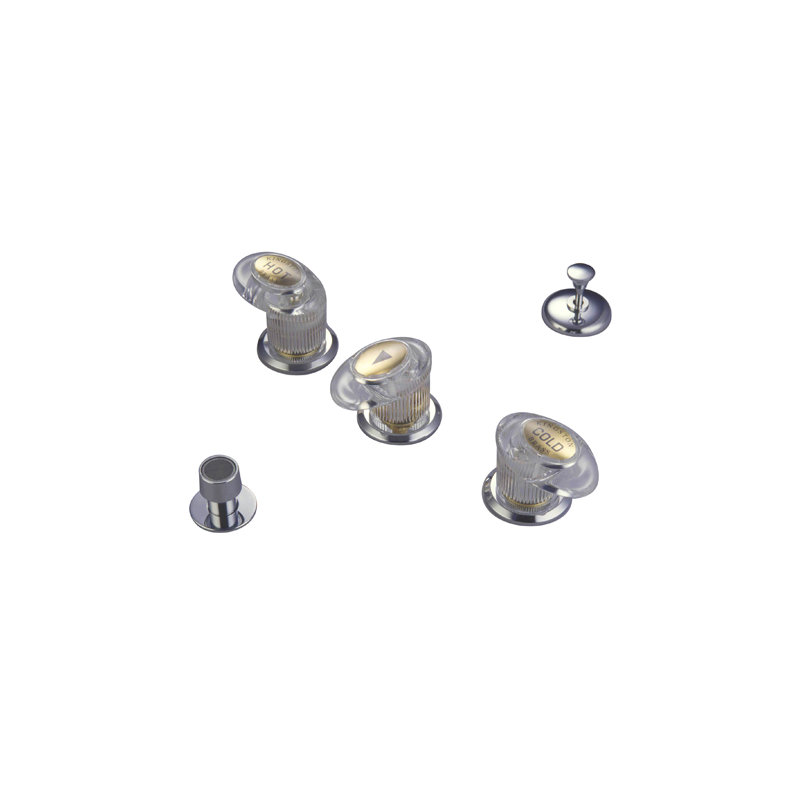 Triple Triple Handle Vertical Spray Bidet Faucet, Satin Nickel