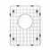 Houzer Stainless Steel Sink Bottom Grid - BG-4740