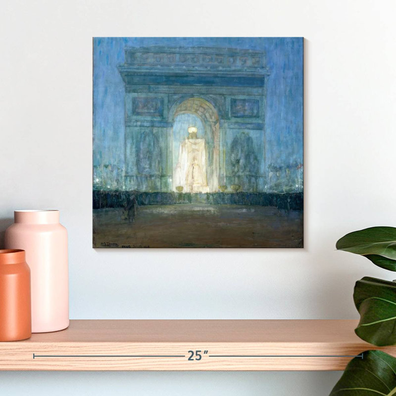 Lilie l'arche 1919, H 16 po x l 16 po