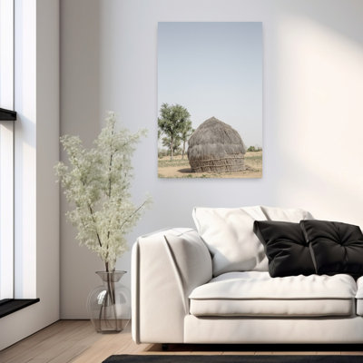 Art contemporain, architecture contemporaine minimaliste rustique
