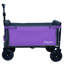 Chariot de camping pliable tout-en-un convertible: siège de banc, compartiment de rangement et attache pour chien incluse-123018692