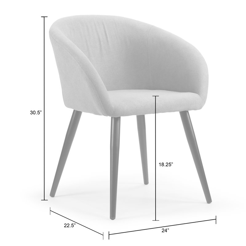 Chaise rembourrée Fernada