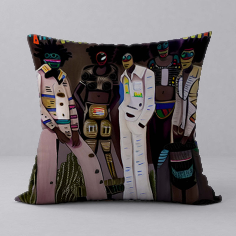 Reversible Throw Pillow