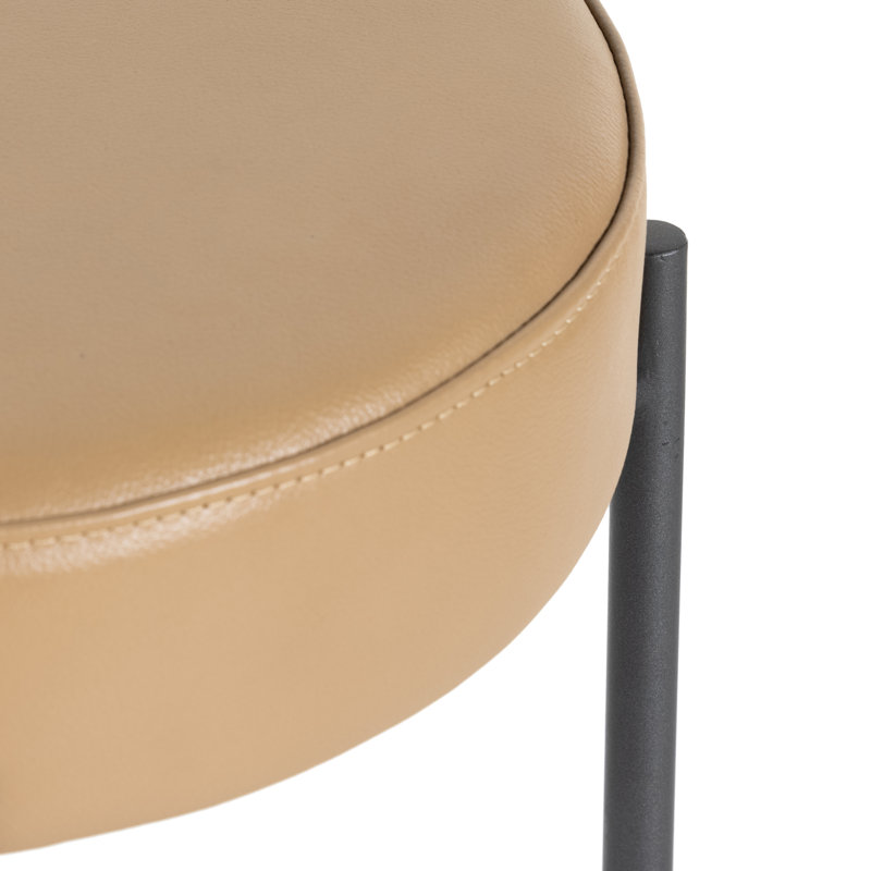 Nocona Bar Stool, Bar Stool (30" Seat Height), Speckled Hide - Brown