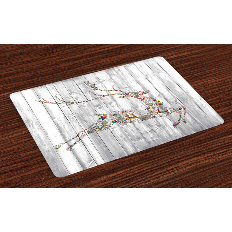 Morin Deer Xmas Animal Placemat